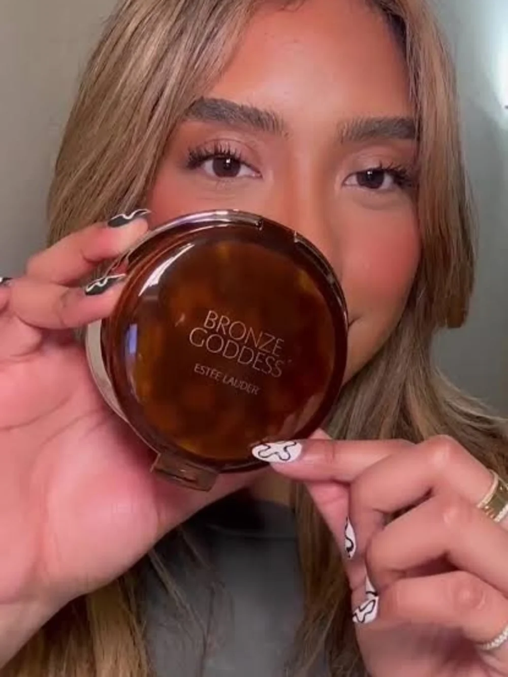 Estee Lauder Bronzer & Contour Palette - Warm Brown, Tan, Cream